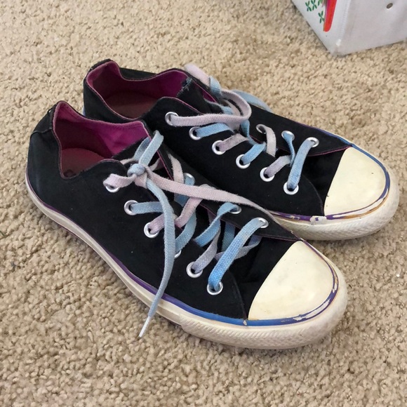 ombre converse shoes